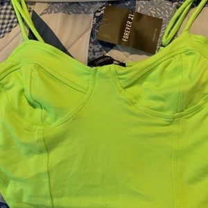 Bodysuit neon green